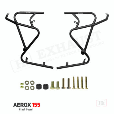 AEROX 155 Crash Guard with Metal Slider