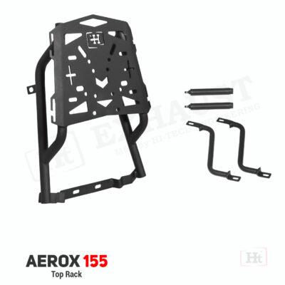 TOP RACK FOR AEROX 155 BLACK MATT