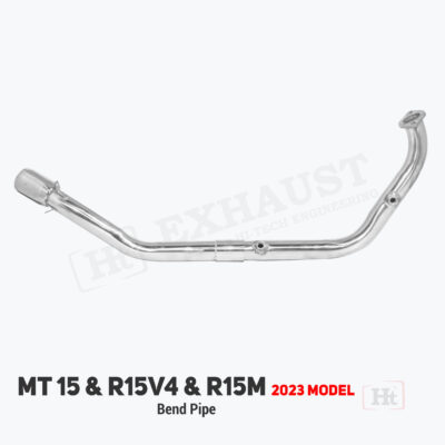 MT 15 & R15 V4/M 2023 DUAL SENSOR FULL SYSTEM PIPE STAINLESS STEEL (ONLY BEND PIPE)