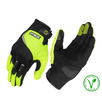 HELIUM GT GLOVES-BLACK HI-VIZ GREEN