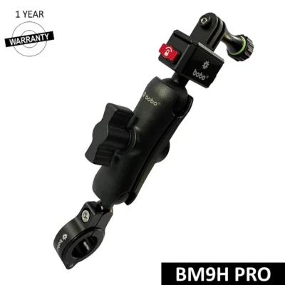 BOBO BM9H PRO – Quick Release Action Camera Mount-Black