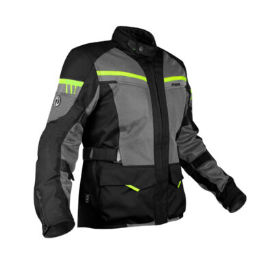 STEALTH AIR PRO JACKET BLACK HI-VIZ GREEN