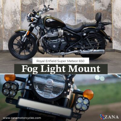 ZANA Fog Light Mount For Royal Enfield Super Meteor 650