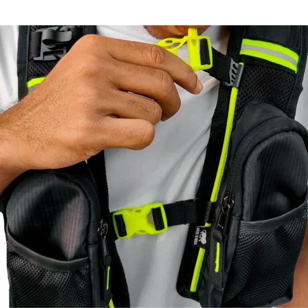 Raida Hydration Backpack – Ultra | Hi-Viz (With Bladder) - Image 3