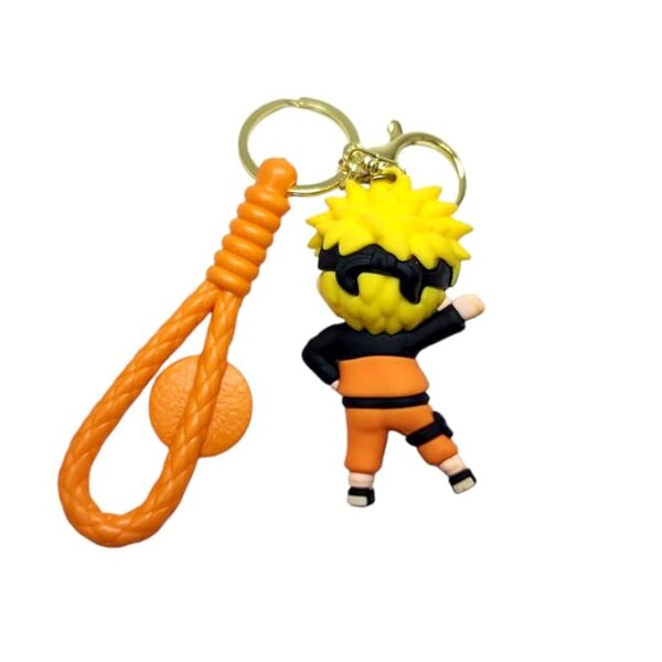 Naruto Uzumaki 3D Silicone Key Ring - Image 2