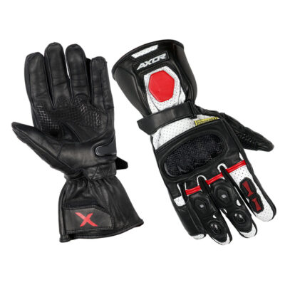 Axor Lycan Riding Gloves (BLACK RED)