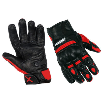 Axor Spyder Riding Gloves (Black Red)