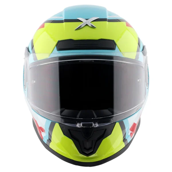 Saber X-Sport Helmet (Black Neon Yellow) - Image 2