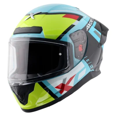 Saber X-Sport Helmet (Black Neon Yellow)