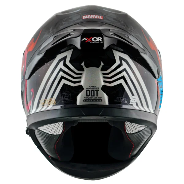 Apex Marvel Venom Helmet (Black Red) - Image 5