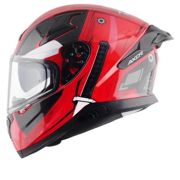 Apex Marvel Deadpool Helmet (RED BLACK) - Image 3