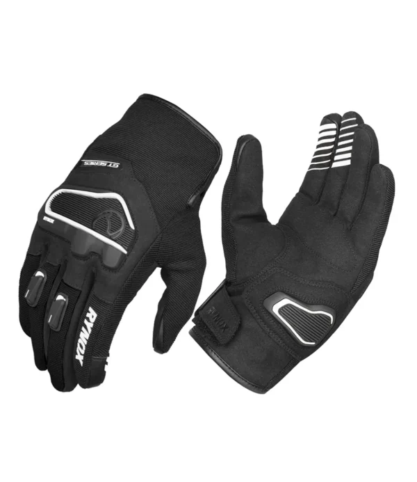 Rynox Helium GT 2 Gloves (Black White)