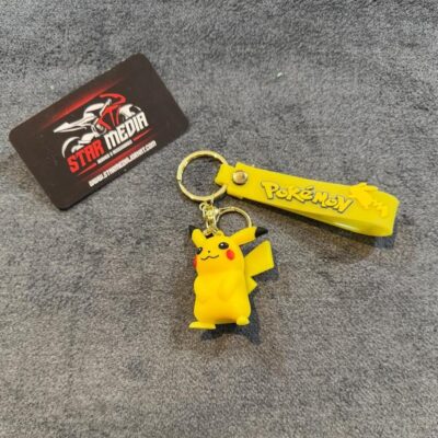 Pikachu – Premium Silicon Keychain – Backpacks Pendant