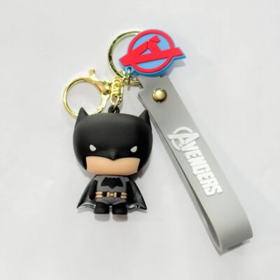 3D Batman Silicone Keychain Key Chain