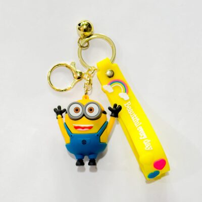 Minions 3D Silicone Keychain