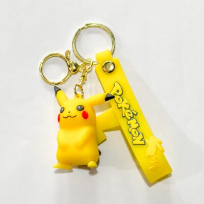 Pikachu 3D Silicone Keychain