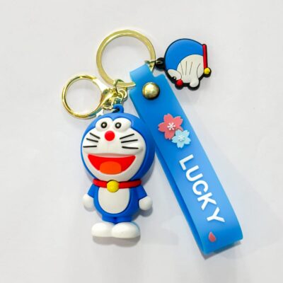 Doraemon 3D Silicone Keychain